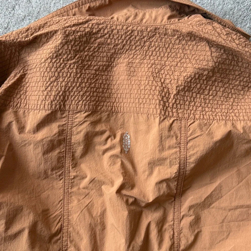Free People Movement Women's‎ Ochre Tan Long sleeve Romper new